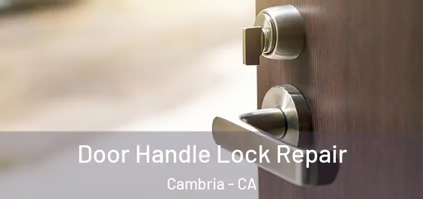 Door Handle Lock Repair Cambria - CA