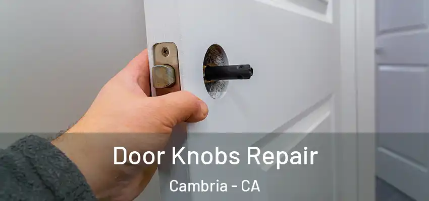 Door Knobs Repair Cambria - CA