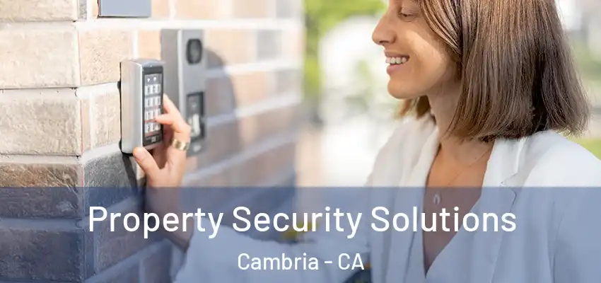 Property Security Solutions Cambria - CA